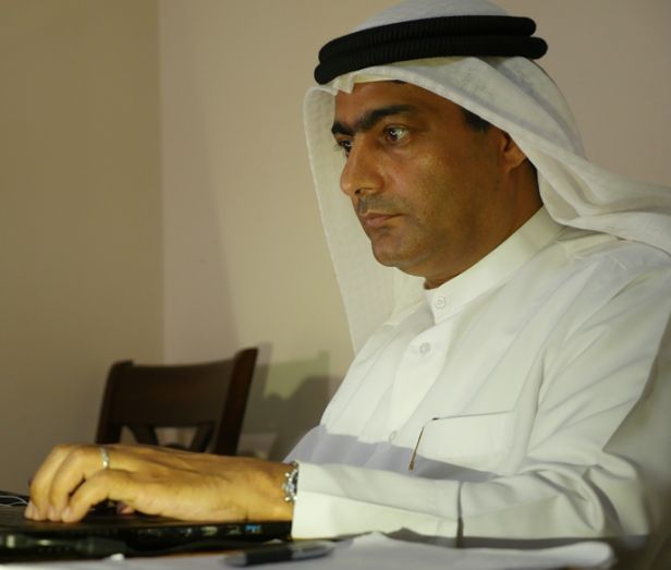 Emirati human rights defender Ahmed Mansoor, now back in jail.