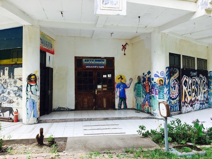 The entrance of Arte Moris, Dili, Timor Leste 2017.