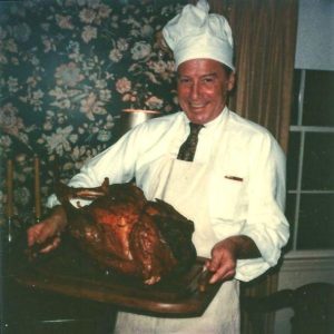 Al Sexton in his family kitchen in 1976.