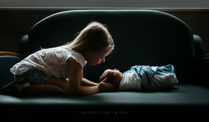 Her son's birth marks the first boy born into her family on her mom's side in more than 50 years.