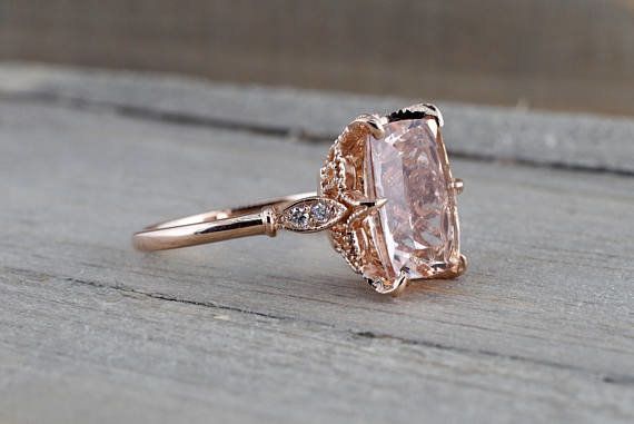 16 Rose Gold Engagement Rings So Pretty, They'll Make You Blush ...