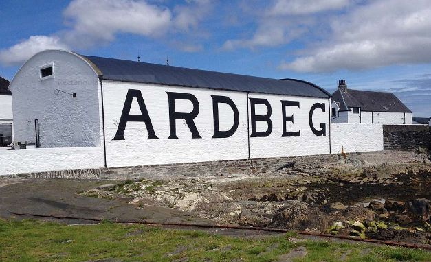 The Ardbeg Distillery on Islay