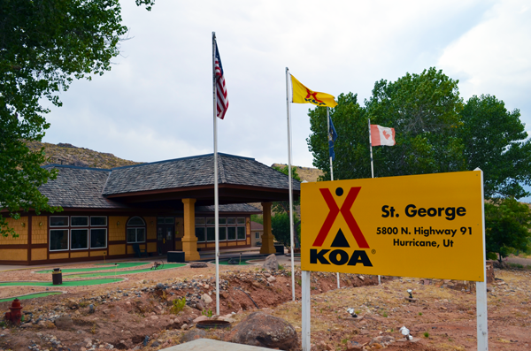 St. George/Hurricane KOA near Zion National Park