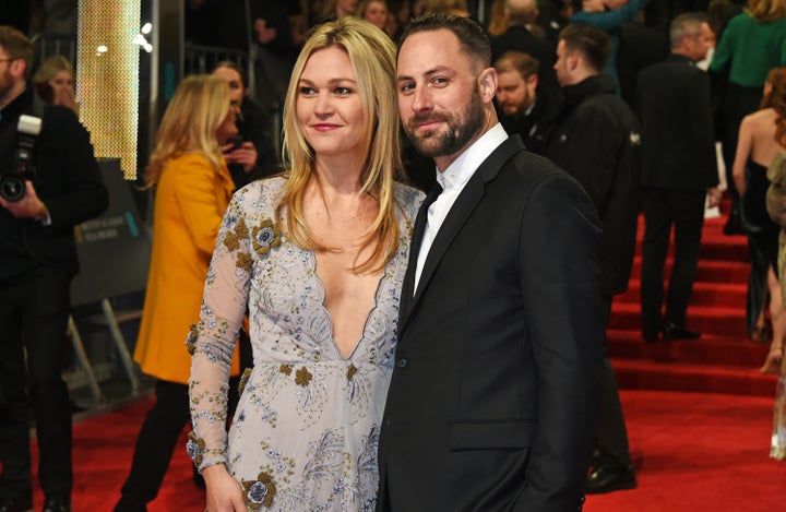 Julia Stiles and Preson J. Cook at the British Academy Film Awards.