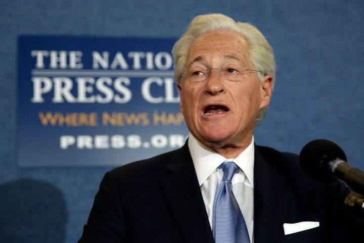 Trump's personal attorney, Marc Kasowitz, speaks to the news media after the congressional testimony of former FBI Director James Comey, at the National Press Club in Washington, U.S. June 8, 2017.