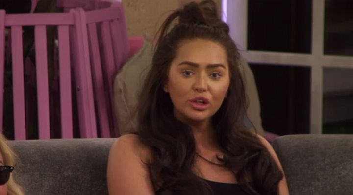 Chanelle has been given a formal warning on 'Big Brother'