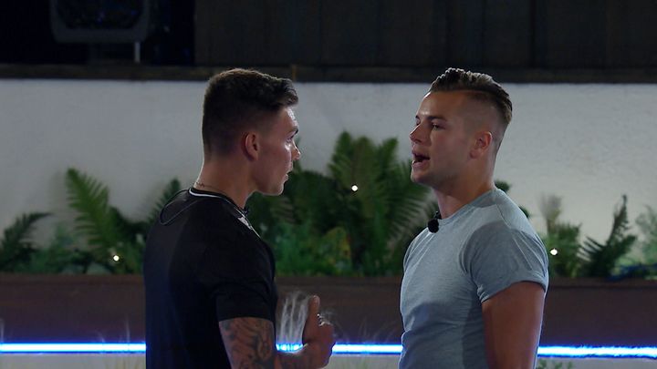 Sam confronts Chris over his attraction to Olivia