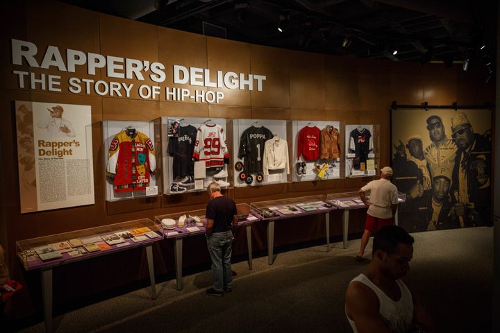 Preliminary plans for the museum will begin in the coming months, with the start of phase one set to begin February 2018. Above, a rap and hip-hop exhibit at the Rock and Roll Hall of Fame in Cleveland.