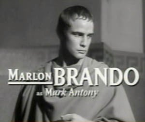 Marlon Brando in film trailer