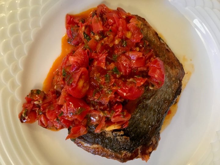 <p>The finished dish - we served it with couscous</p>