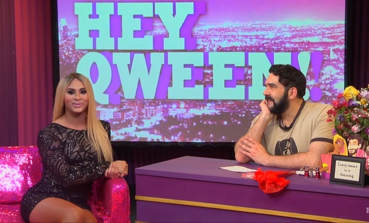 Naysha Lopez and Jonny McGovern on Hey Qween