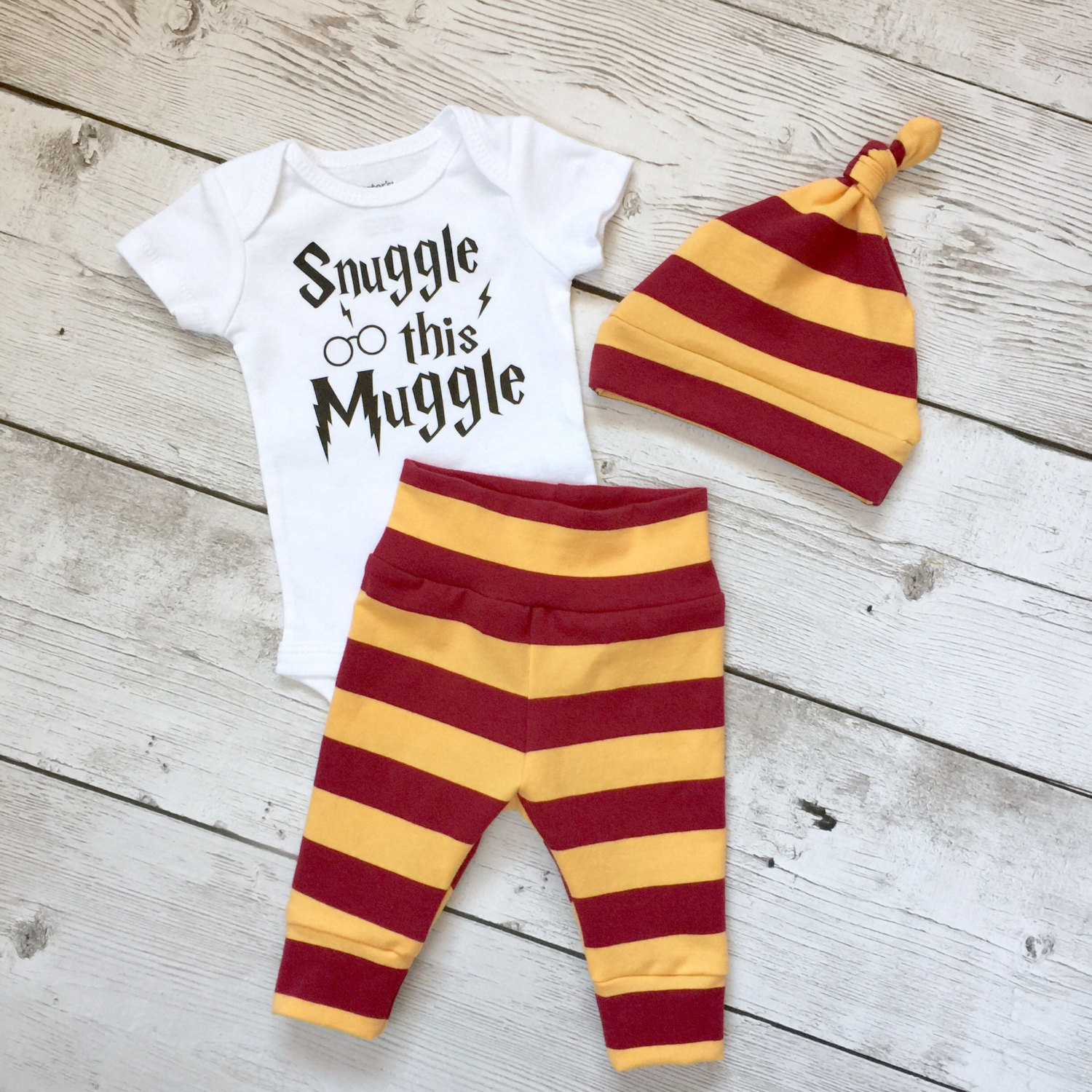 harry potter newborn baby clothes