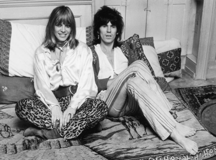 Anita and Keith in 1969