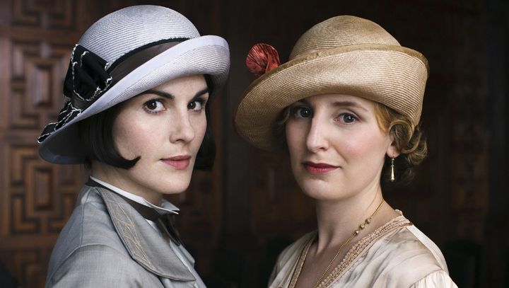 Lady Mary (Michelle Dockery) and Lady Edith (Laura Carmichael) finally made up their long-running feud in the final moments of the series