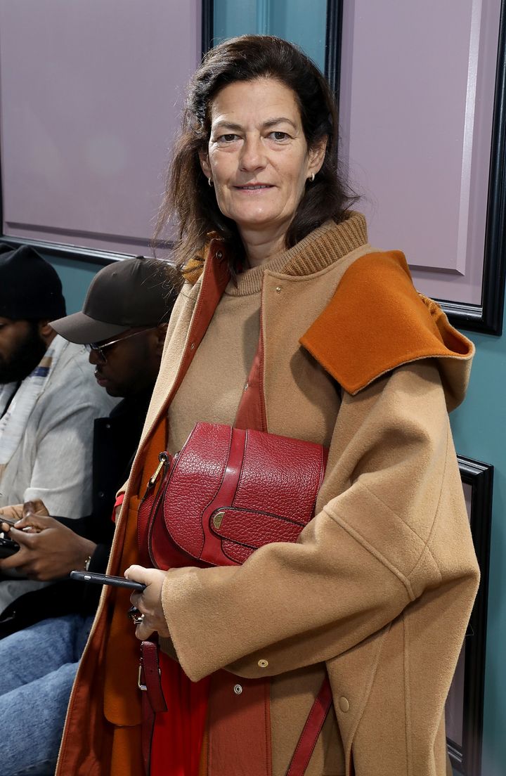 Venetia Scott attends the J.W. Anderson show during London Fashion Week Men's at Yeomanry House on 8 January 2017.