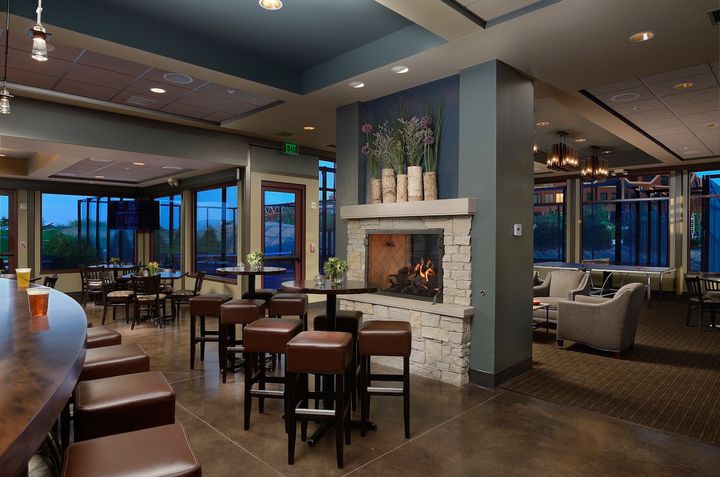 R.O.E. increased exponentially after we renovated this golf club, evidenced by a 25% increase in food and beverage revenues, five times more banquet bookings and more. (Image Mary Cook Associates) 