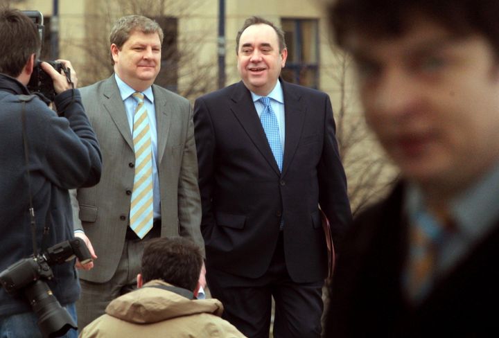 Angus Robertson and Alex Salmond both lost their Scottish seat to a Tory 