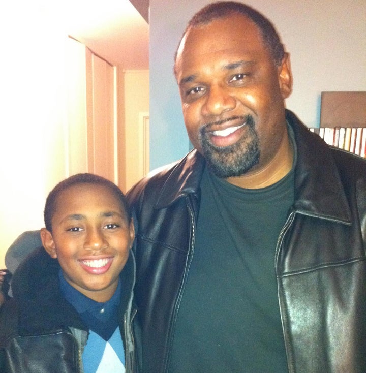 <p>Jay and his son Jared.</p>