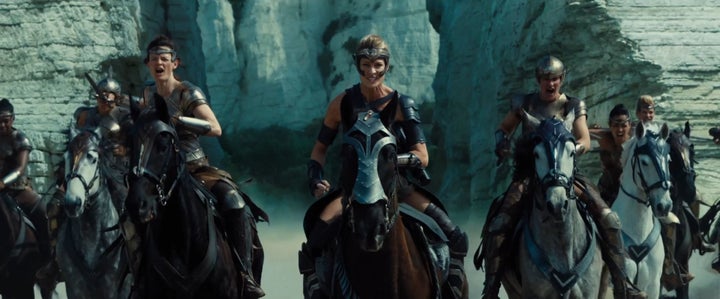 Robin Wright as Amazon warrior Antiope, Wonder Woman's aunt. 