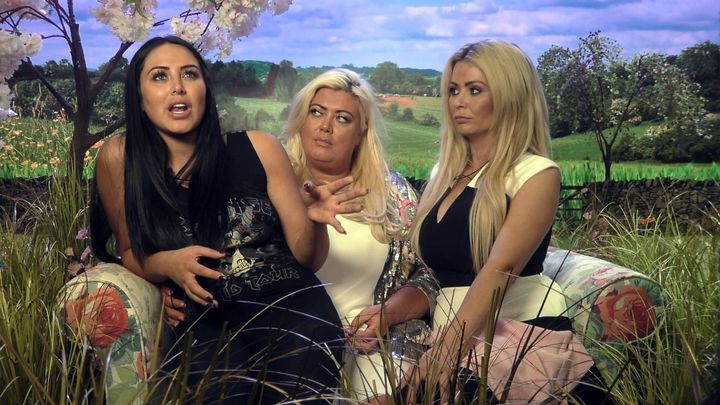 Marnie Simpson has entered the 'BB' house with Gemma Collins and Nicola McLean