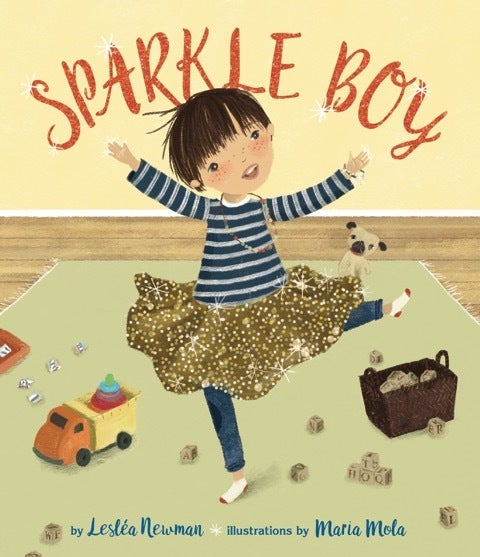 <em>Sparkle Boy </em>by Lesléa Newman