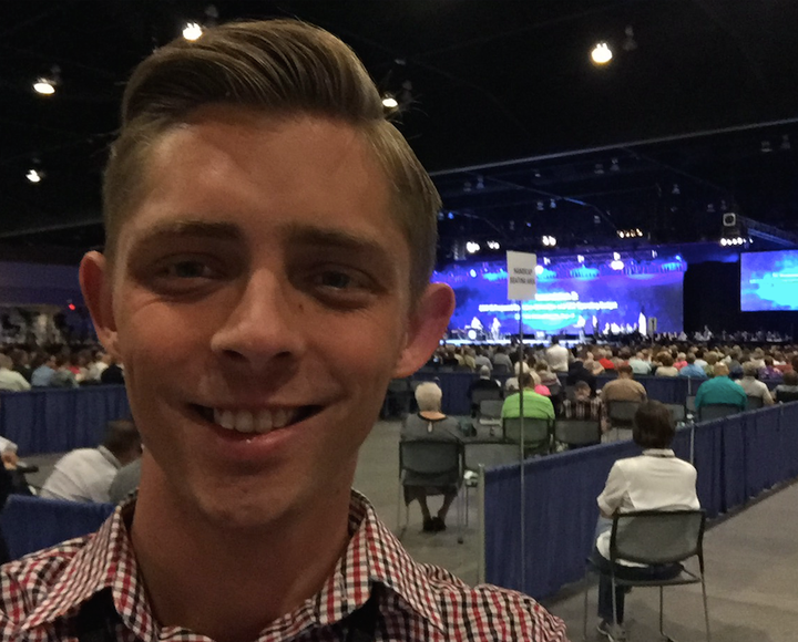 <p>At #SBC17 in Arizona</p>