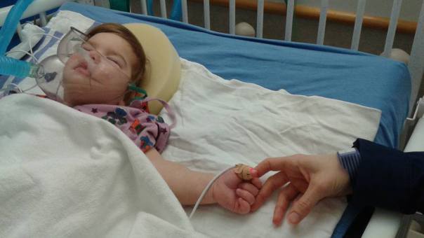 <p> <em>Lucia wakes up from a recent surgery in the hospital. All photos mine.</em> </p>
