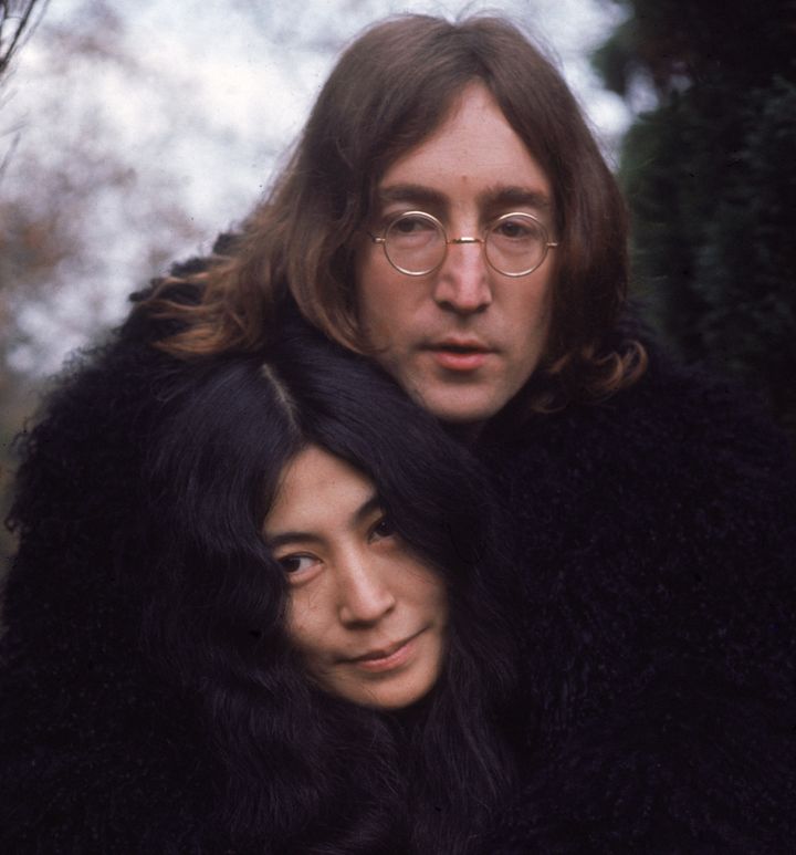 John Lennon and Yoko Ono in 1968.