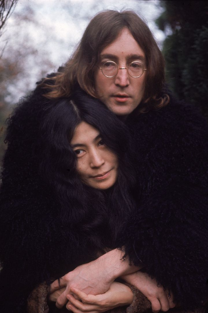 John Lennon and Yoko Ono in 1968.