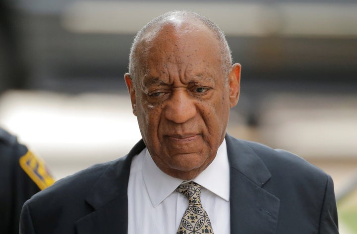 Actor and comedian Bill Cosby arrives for the fourth day of jury deliberation in his sexual assault trial at the Montgomery C