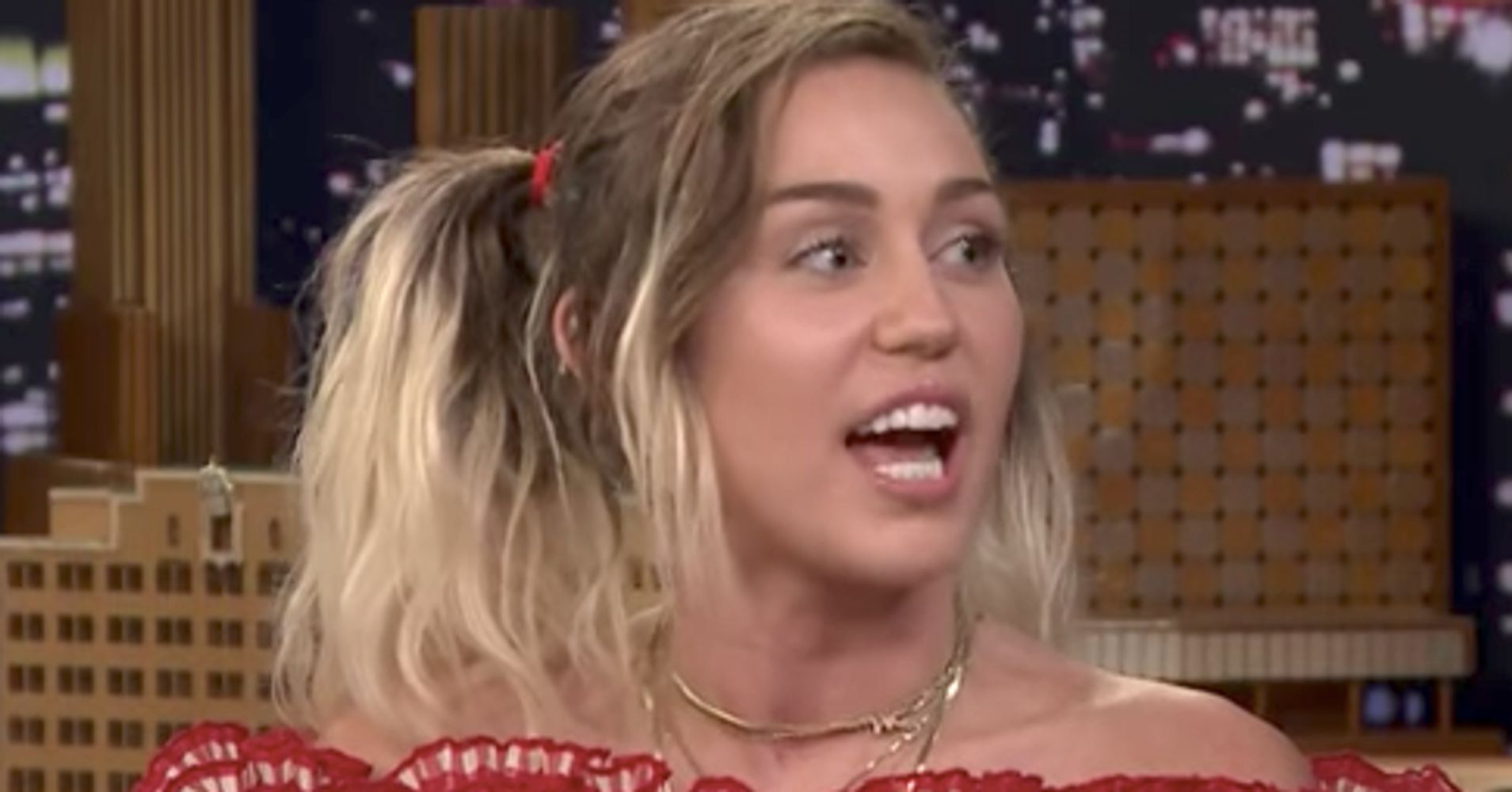 Miley Cyrus Tells Jimmy Fallon Why She Gave Up Weed | HuffPost
