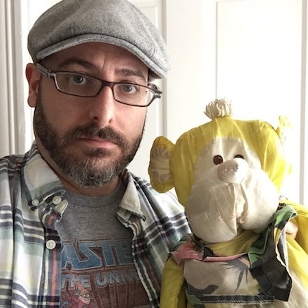 <p>Josh Funk and Monkey Dude</p>