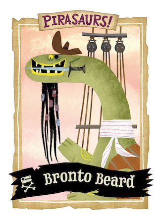 <p>Bronto Beard collector’s card</p>