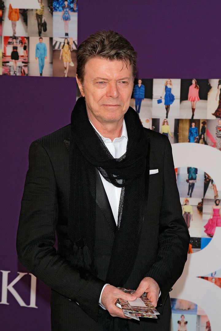 David Bowie pictured in 2010