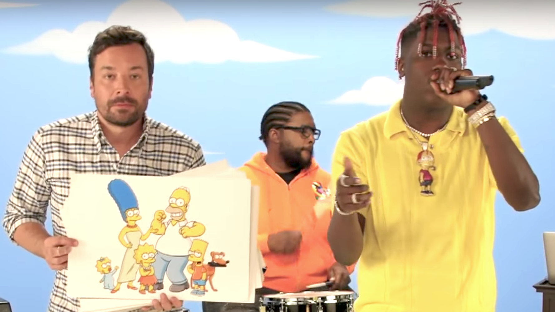 Baby Rapper Simpsons Lil Yachty Raps His Way Through 'The Simpsons' Universe | HuffPost