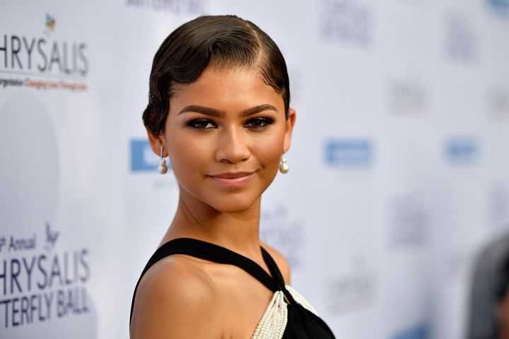 Actor Zendaya at the 16th Annual Chrysalis Butterfly Ball on 3 June 2017 in Los Angeles, California.