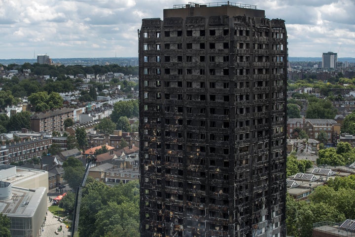 Firefighters are now faced with the task of searching the building 