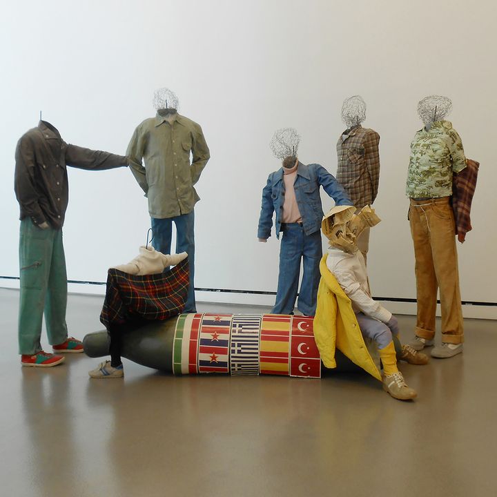 Vlassis Caniaris, What's North, What's South? (Children and Testimony), 1988, mixed media, dimensions variable. Courtesy the Estate of the artist and Kalfayan Galleries, Athens – Thessalonikisis. At Art Basel, Feature.