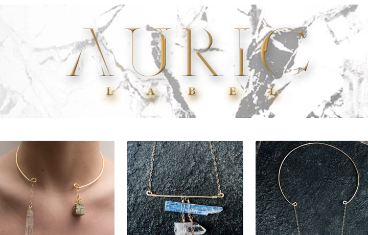 <p>Megan recently launched a new line of jewelry using precious gemstones</p>