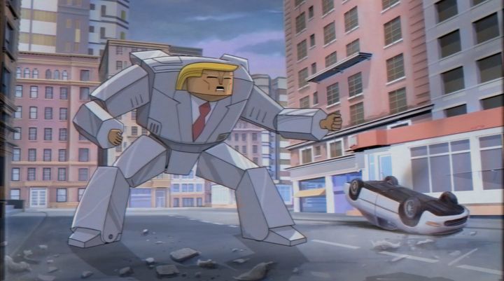The Trump robot.