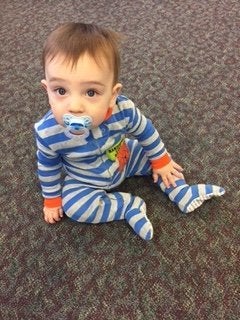 Garden's son, Joseph, is now almost a year old.
