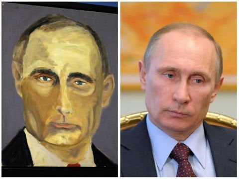 <strong><em>President Bush on President Putin — who’s smiling now?</em></strong>