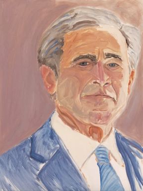 George W. Bush - self-portrait