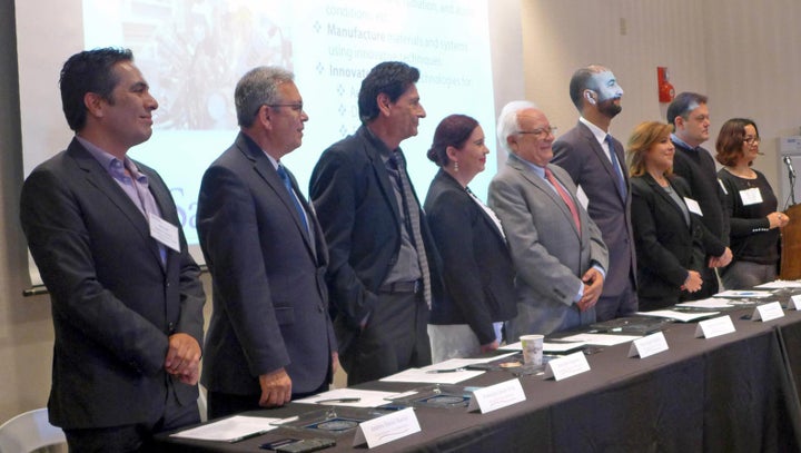 <p><em>Representatives of some of the fourteen organizations represented in the CaliBaja Education Consortium. </em><strong>Credit:</strong> UC San Diego</p>