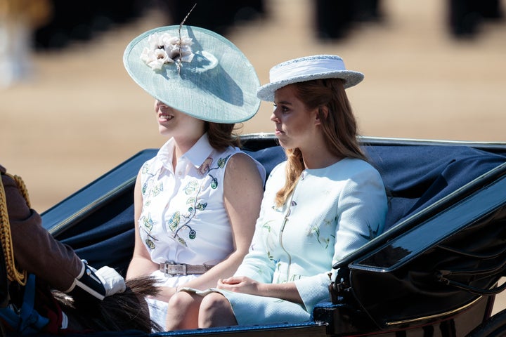 Princess Eugenie of York and Princess Beatrice of York.