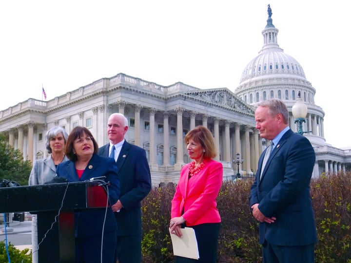U.S. Representatives Annie Kuster (NH-02), Patrick Meehan (PA-07), Jackie Speier (CA-14), and David Joyce (OH-14) launched th