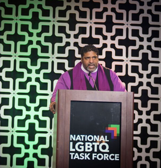 In his keynote address to the National LGBTQ Task Force's 2017 Creating Change Conference in February, civil rights leader Rev. William Barber II talked about the need for America to change its perspective on LGBTQ. He recited Salomon 118: 'The stones that the builders rejected have now become the cornerstones.'"