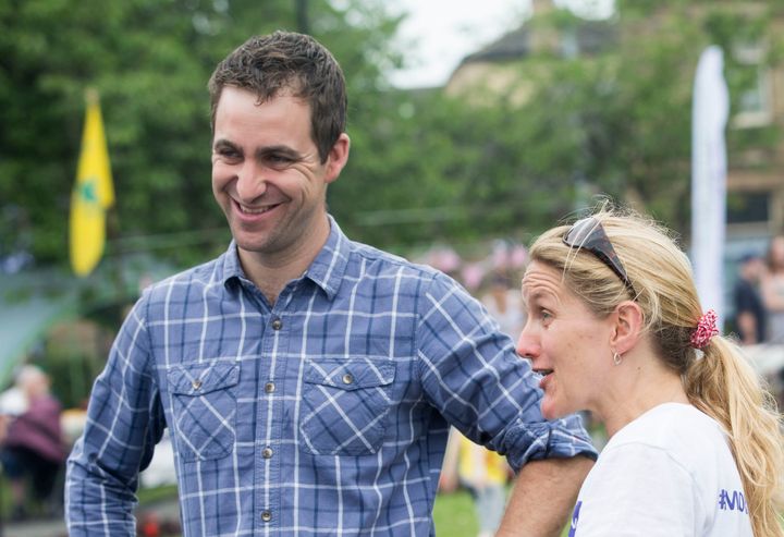 Brendan Cox at the Great Get Together.