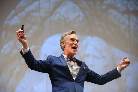 Bill Nye, June 10, 2017 - “Everything All At Once - How Cornellians Will Save the World” lecture - Bailey Hall, Cornell University www.news.cornell.edu