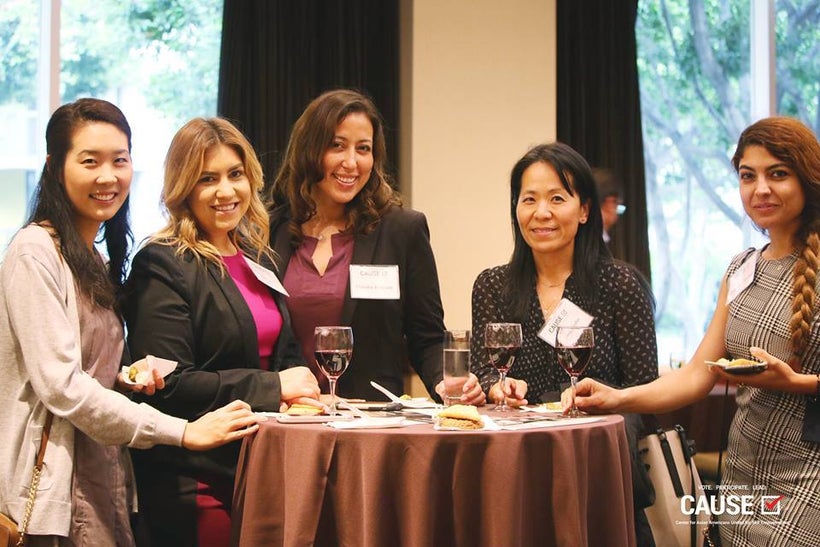 Networking. (Photo: Haidee Pan for CAUSE)